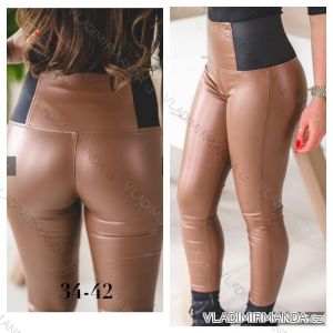 Leggings pants leatherette with zip (34-42) JEANS JWA20033