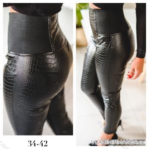 Leggings pants leatherette with zip (34-42) JEANS JWA20033