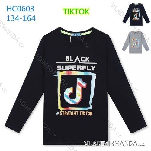 Boys' long sleeve T-shirt (98-128) KUGO M0231