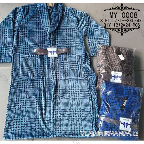 Men's bathrobe (L / XL-3XL / 4XL) N-FEEL NFL20MY-0008