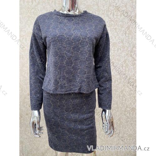 Blouse long sleeve with ruffles women (UNI S / L) ITALIAN FASHION IMK20159