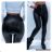 Leggings pants leatherette with zip (xs-m) Italian Fashion LML20003 JWA2033150