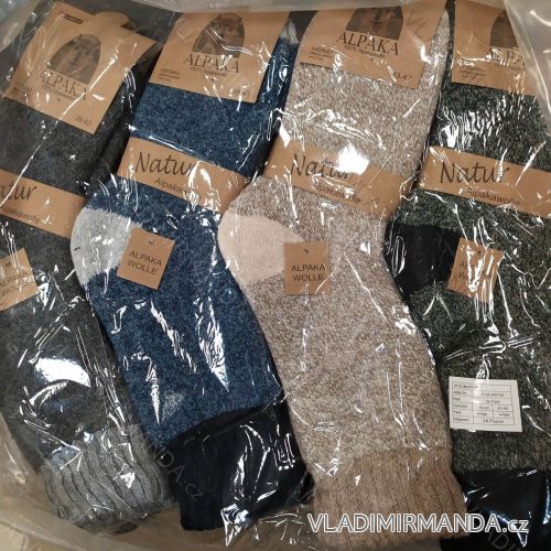 Men's warm alpaca socks (43-47) LOOKEN LOK24W92301