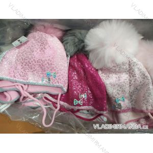 Girls' winter warm cap (2-5 years) POLAND PRODUCTION PV919012