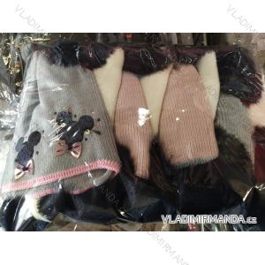 Girls' winter warm cap (2-5 years) POLAND PRODUCTION PV919012