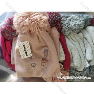 Girls' winter warm cap (2-5 years) POLAND PRODUCTION PV919012