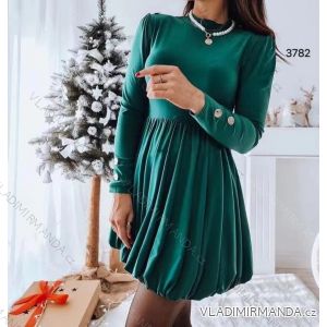 Dress with 3/4-sleeve ladies pocket (uni sl) ITALIAN Fashion IMWD20527