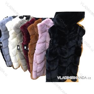 Women's fur vest (ONE SIZE) TURKISH FASHION TM11919310