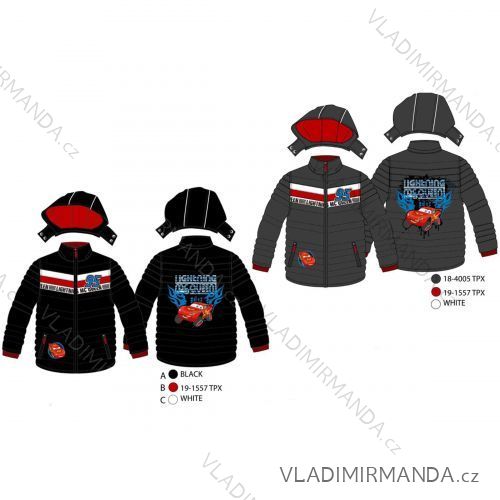 Jacket winter cars children's boys (2-8 years) TKL D39001
