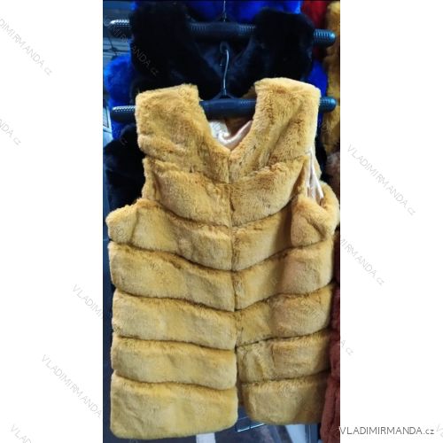 Women's fur vest (ONE SIZE) TURKISH FASHION TM11919310