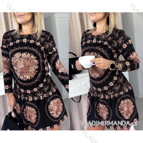 Dress with 3/4-sleeve ladies pocket (uni sl) ITALIAN Fashion IMWD20527
