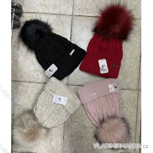 Women's warm winter fleece hat (ONE SIZE) WROBI POLAND PV919036