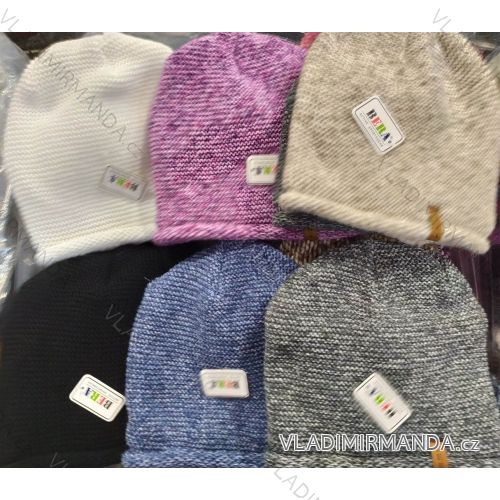 Women's warm winter fleece hat (ONE SIZE) WROBI POLAND PV919036