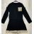 Dress with 3/4-sleeve ladies pocket (uni sl) ITALIAN Fashion IMWD20527