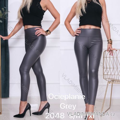 Leggings pants leatherette with zip (xs-m) Italian Fashion LML20003