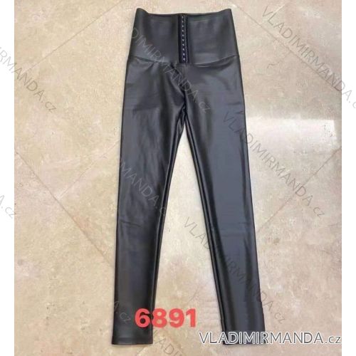 Long leggings WOMEN'S LEATHER (UNI S-M) ITALIAN FASHION IMM20FD3063