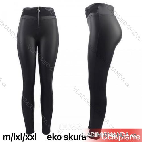 Leggings pants leatherette with zip (xs-m) Italian Fashion LML20003