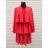 Blouse long sleeve with ruffles women (UNI S / L) ITALIAN FASHION IMK20159