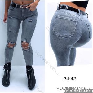 Leggings pants leatherette with zip (34-42) JEANS JWA20048