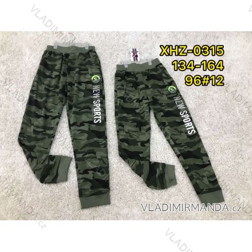 Sweatpants light youth boy camouflage (134-164) ACTIVE SPORT ACT21XHZ-0315