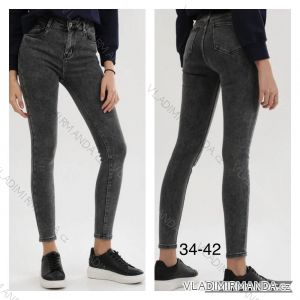 Leggings pants leatherette with zip (34-42) JEANS JWA20048