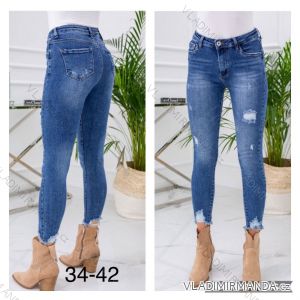 Leggings pants leatherette with zip (34-42) JEANS JWA20048