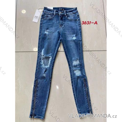 Leggings pants leatherette with zip (34-42) JEANS JWA20048