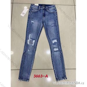 Leggings pants leatherette with zip (34-42) JEANS JWA20048