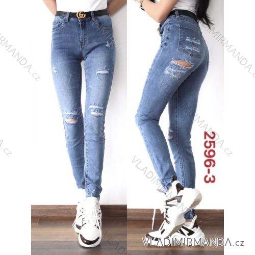 Leggings pants leatherette with zip (34-42) JEANS JWA20048