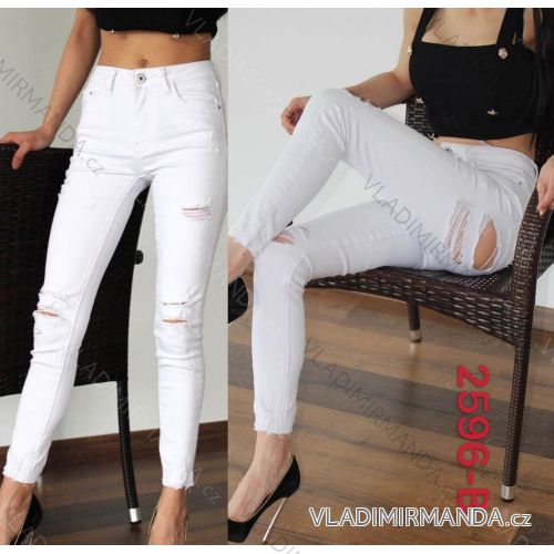 Leggings pants leatherette with zip (34-42) JEANS JWA20048