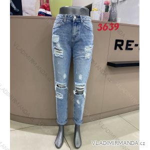 Leggings pants leatherette with zip (34-42) JEANS JWA20048