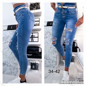 Leggings pants leatherette with zip (34-42) JEANS JWA20048