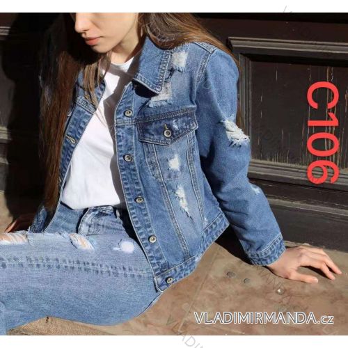 Women's denim jacket short (s-2xl) MA520002