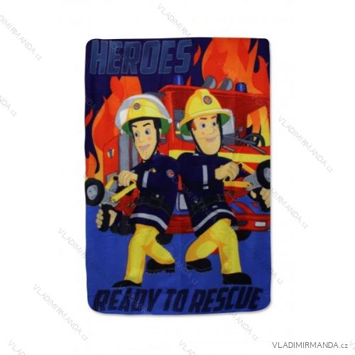 Blanket blanket fireman Sam baby boy (100 * 140 cm) SETINO 720-305