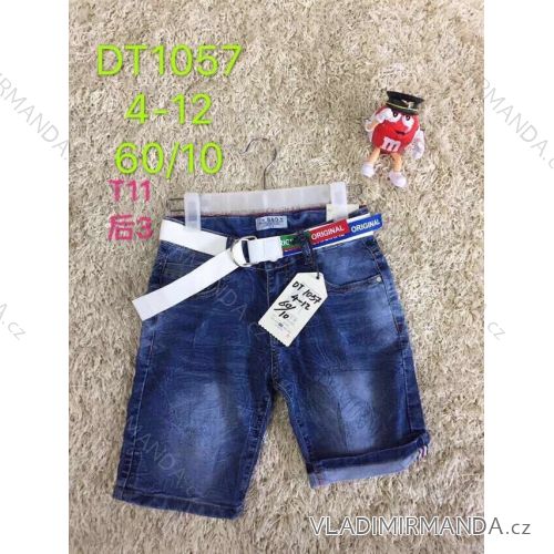 Summer jeans shorts with belt children's boys (4-12 years) SAD SAD20DT1057