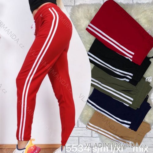 Women's long velvet sweatpants (S-XL) TURKISH FASHION TMWL20633