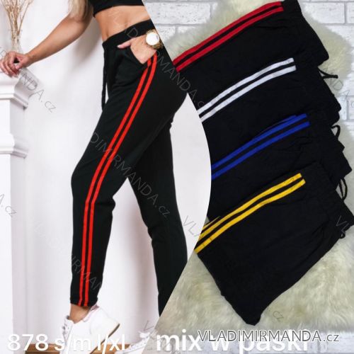 Women's long velvet sweatpants (S-XL) TURKISH FASHION TMWL20633