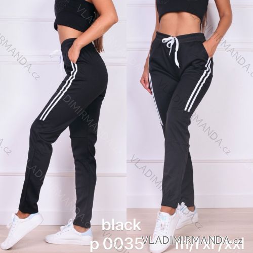 Women's long velvet sweatpants (S-XL) TURKISH FASHION TMWL20633