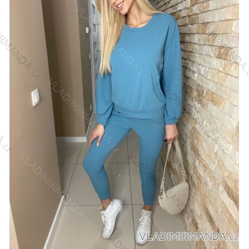 Set of long sweatpants and long sleeve sweatshirt for women (UNI S / L) TURKISH FASHION IMK20148