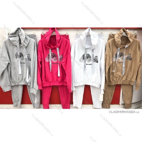 Set of long sweatpants and long sleeve sweatshirt for women (UNI S / L) TURKISH FASHION IMK20148