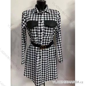 Women's Long Sleeve Shirt Dress (S / M ONE SIZE) ITALIAN FASHION IMWY21016