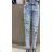 Jeans jeans long women (XS-XL) JEWELLY LEXXURY LEX20C2564