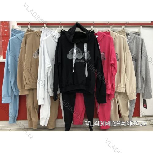 Set of long sweatpants and long sleeve sweatshirt for women (UNI S / L) TURKISH FASHION IMK20148