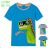 Boys' Short Sleeve T-Shirt with Sequins (98-128) KUGO MC1218