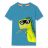 Boys' Short Sleeve T-Shirt with Sequins (98-128) KUGO MC1218