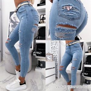 Jeans jeans long women (XS-XL) JEWELLY LEXXURY LEX20C2564