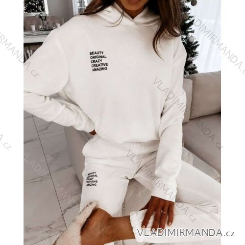 Knitted sweatshirt set tilko sweatpants women (S / M one size) ITALIAN FASHION IM921001