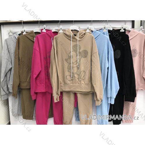 Set of long sweatpants and long sleeve sweatshirt for women (UNI S / L) TURKISH FASHION IMK20148