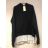 Hoodie long sleeve women's Christmas (sm) ITALIAN FASHION IM920421 S / M one size black