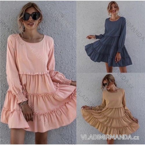 Dress SURFACE long sleeve row women (S-XL) ITALIAN FASHION IM919JM-K5766